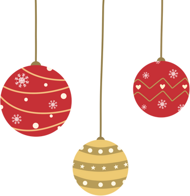 Hanging Christmas Ornaments